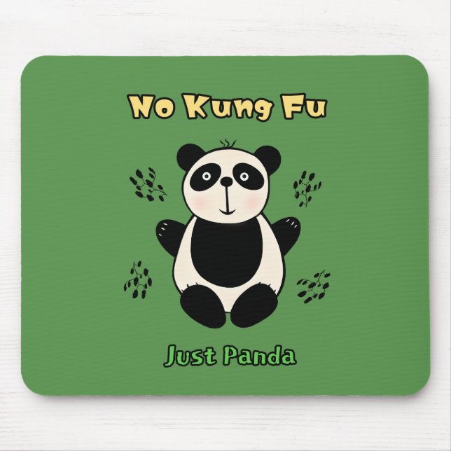 Niedlicher Panda Mousepad (Vorne)