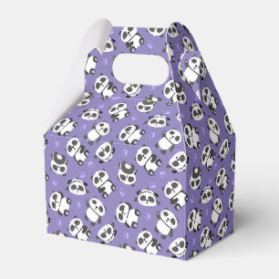 Niedlicher Panda-Pandabär Geschenkschachtel