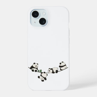 Niedlicher Panda Phone Case | Kawaii Animal iPhone 15 Hülle