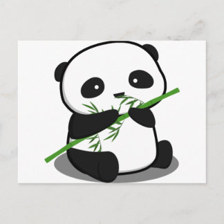 Niedlicher Panda Postkarte
