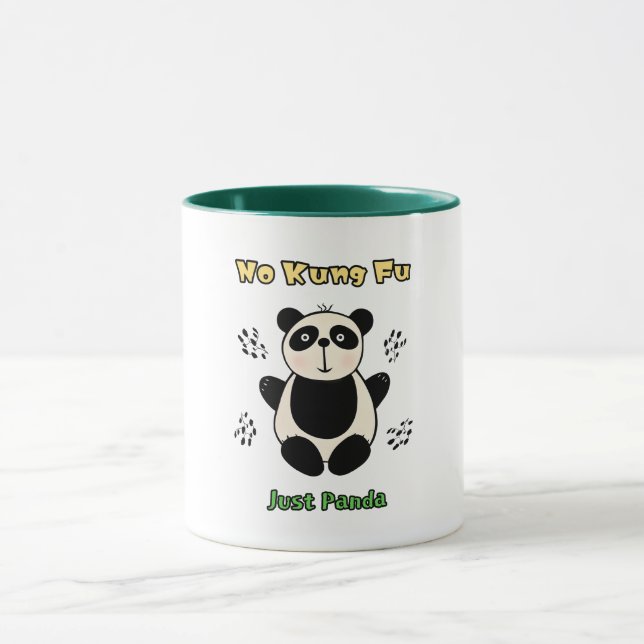 Niedlicher Panda Tasse (Zentrum)