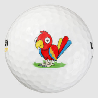 niedlicher Papageiengolfball Golfball