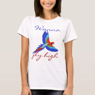 Niedlicher Papageienvogel T-Shirt