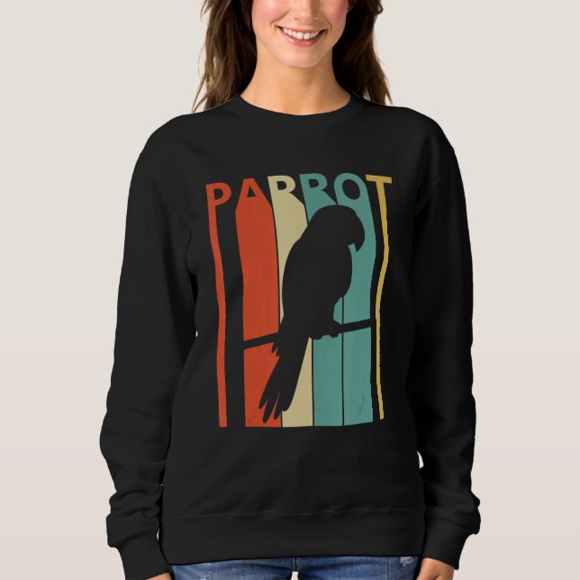 Niedlicher Papagetier Sweatshirt (Vorderseite)