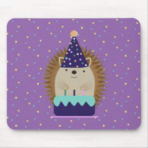 Niedlicher Party Igel Mousepad