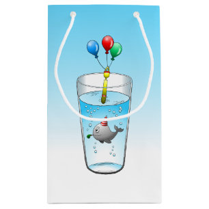 Niedlicher partybereiter Wal Kleine Geschenktüte