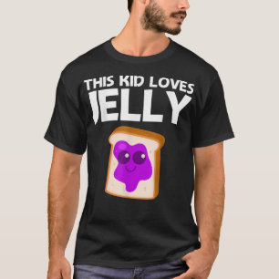 Niedlicher Peanut-Butter und Gelee-Art für Kinder T-Shirt