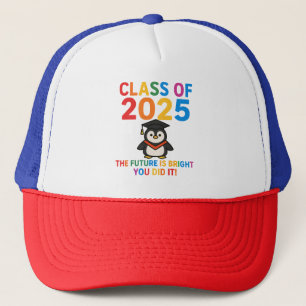 Niedlicher Penguin-Abschluss 2025 Truckerkappe