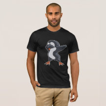 Niedlicher Penguin Dabber Tanz-T - Shirt