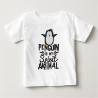 Niedlicher Penguin ist mein Geist-tierisches