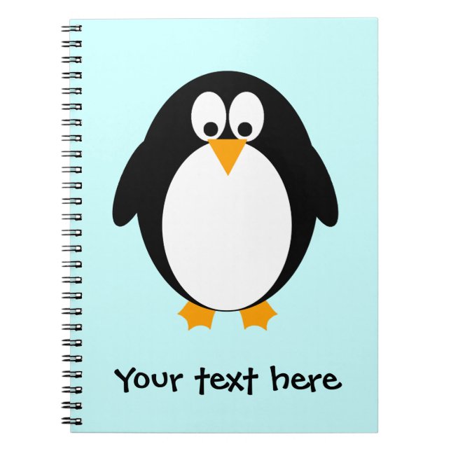 Niedlicher Penguin Notizblock (Vorderseite)