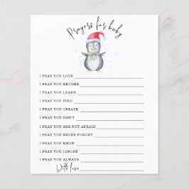 Niedlicher Penguin - Party | Gebete für Baby