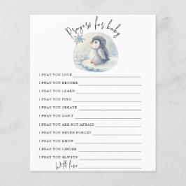 Niedlicher Penguin - Party | Gebete für Baby