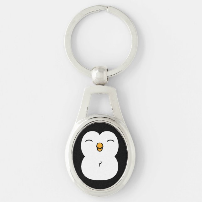 Niedlicher Penguin Schlüsselanhänger (Vorderseite)