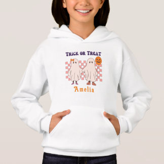 Niedlicher personalisierbarer Trick or Treat  Hoodie
