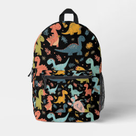 Niedlicher Personalisierter Dinosaurier-Backpack Bedruckter Rucksack