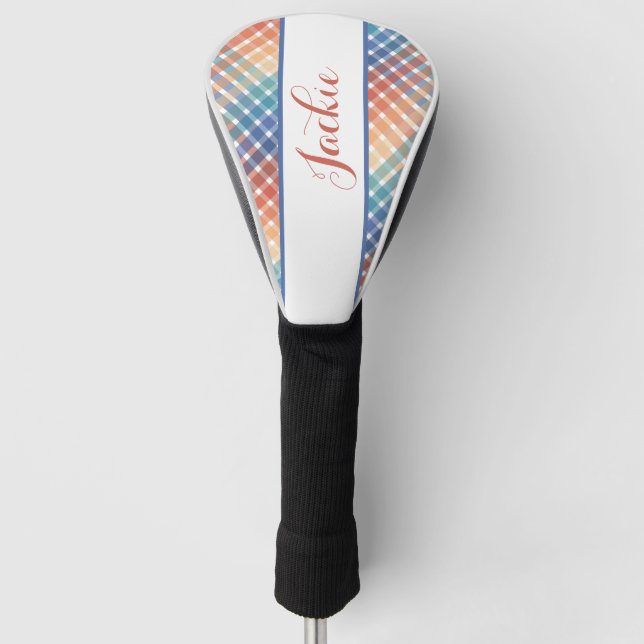 Niedlicher Personalisierter Golf Head Cover Golf Headcover (Vorderseite)
