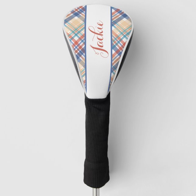 Niedlicher Personalisierter Golf Head Cover Golf Headcover (Vorderseite)