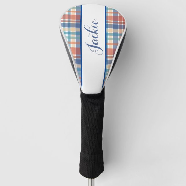 Niedlicher Personalisierter Golf Head Cover Golf Headcover (Vorderseite)