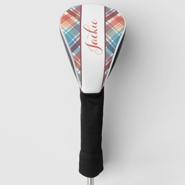 Niedlicher Personalisierter Golf Head Cover Golf Headcover (Vorderseite)