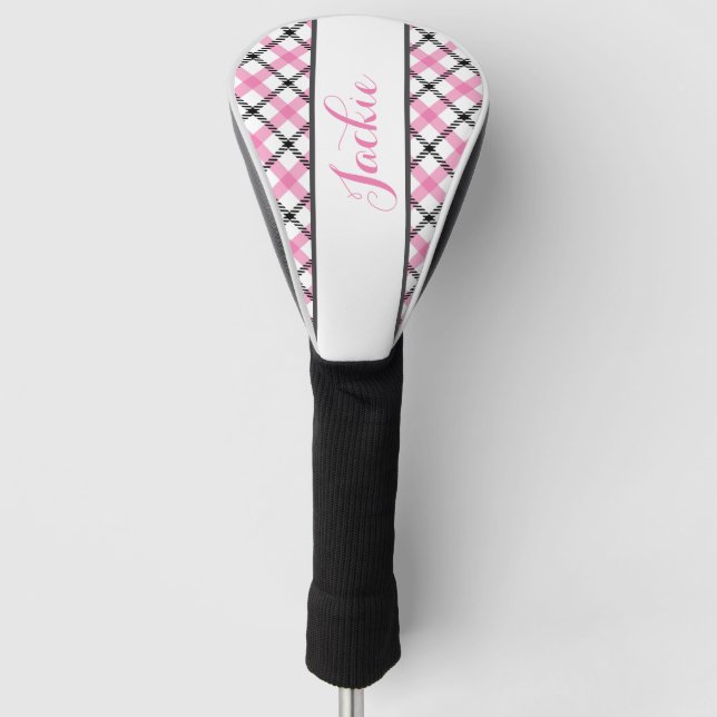 Niedlicher Personalisierter Golf Head Cover Golf Headcover (Vorderseite)