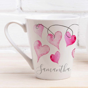 Niedlicher Personalisierter Valentinstag-Geschenk  Milchtasse