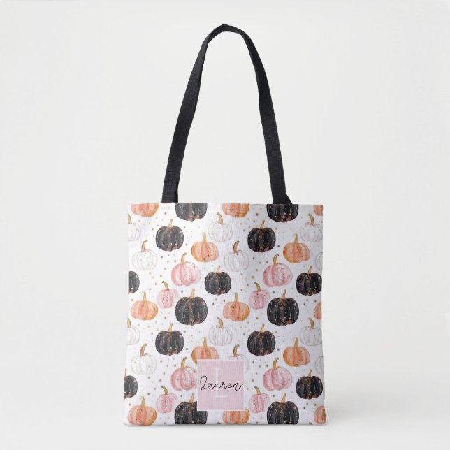 Niedlicher Personalisierter Wasserfarbenpumpenfall Tasche (Vorderseite)