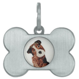 Niedlicher Pet Painting Terrier Dog Tiermarke