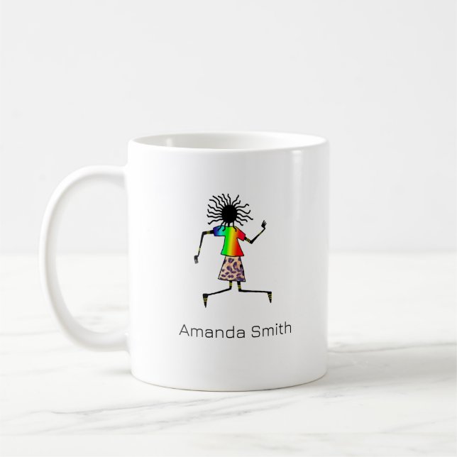 Niedlicher, Phantastischer Tanz, schön Kaffeetasse (Links)