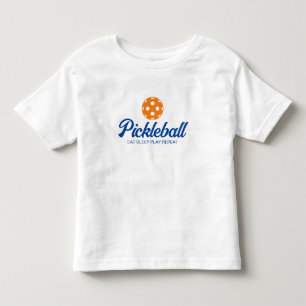 Niedlicher Pickleball-Sport im Shirt für Kleinkind