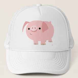 Niedlicher piggy Hut Truckerkappe