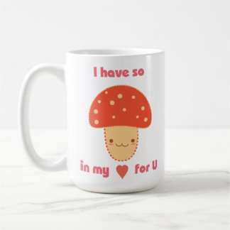 Niedlicher Pilz Kaffeetasse
