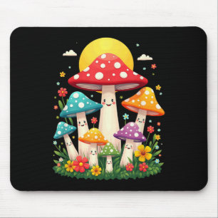 Niedlicher Pilzgarten Halloween-Kostüm _1 Mousepad