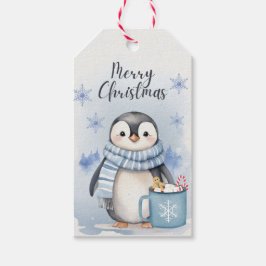 "Niedlicher Pinguin 3" Geschenkanhänger