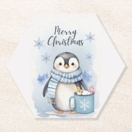 Niedlicher Pinguin 3 Untersetzer