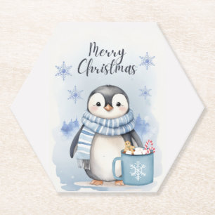 Niedlicher Pinguin 3 Untersetzer