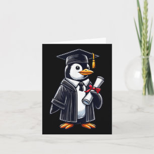 Niedlicher Pinguin-Abschluss Karte