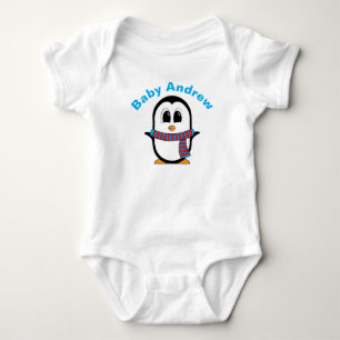 Niedlicher Pinguin Baby Strampler