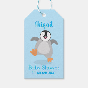 Niedlicher Pinguin-Cartoon Geschenkanhänger