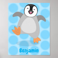 Niedlicher Pinguin-Cartoon