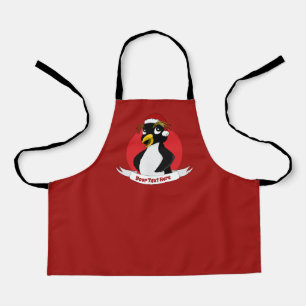 Niedlicher Pinguin-Cartoon Schürze