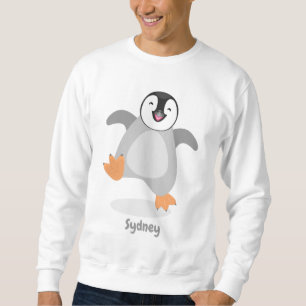 Niedlicher Pinguin-Cartoon Sweatshirt