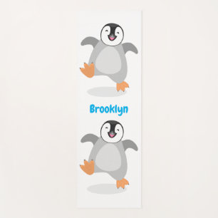 Niedlicher Pinguin-Cartoon Yogamatte