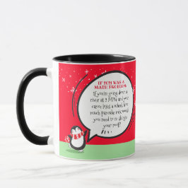 Niedlicher Pinguin Funny New Year Match Problem Zi Tasse