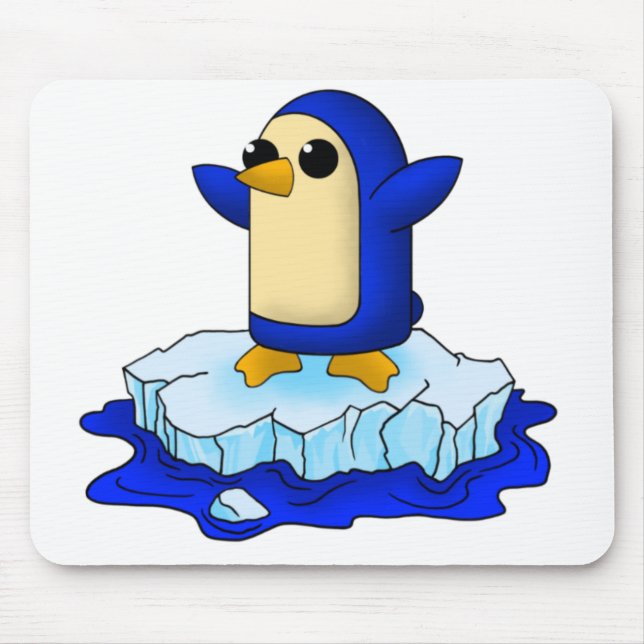 Niedlicher Pinguin Mousepad (Vorne)