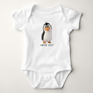 Niedlicher Pinguin Peking Baby Bodysuit mit benutz Strampler