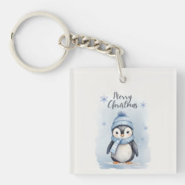 "Niedlicher Pinguin" Schlüsselanhänger