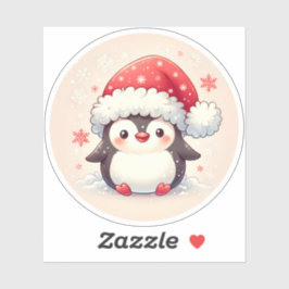 Niedlicher Pinguin-Sticker Aufkleber