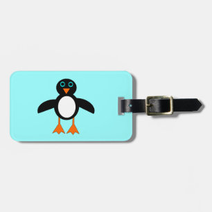 Niedlicher Pinguin-Tag Gepäckanhänger