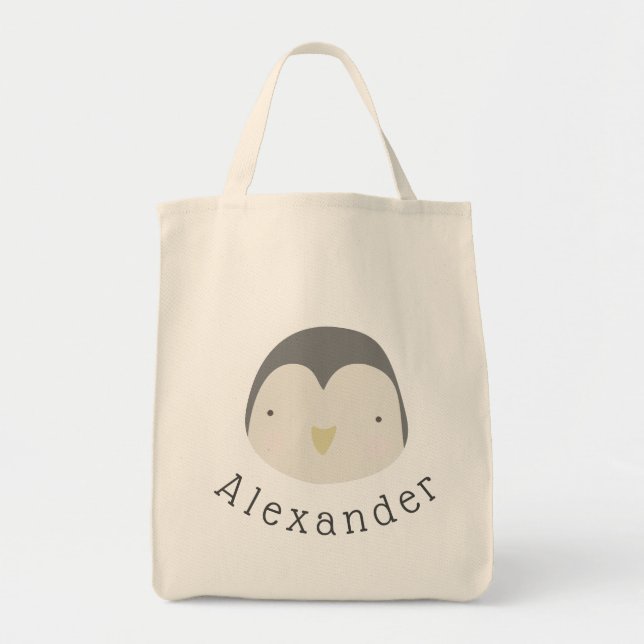 Niedlicher Pinguin Tote Bag Tragetasche (Vorne)